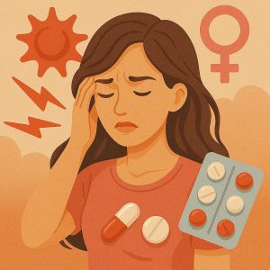 Чому мігрень частіше зустрічається у жінок? - HealthLine 13
