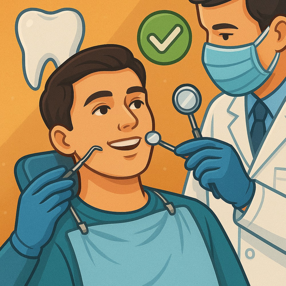 Чому варто проводити регулярні огляди у стоматолога? - HealthLine 1