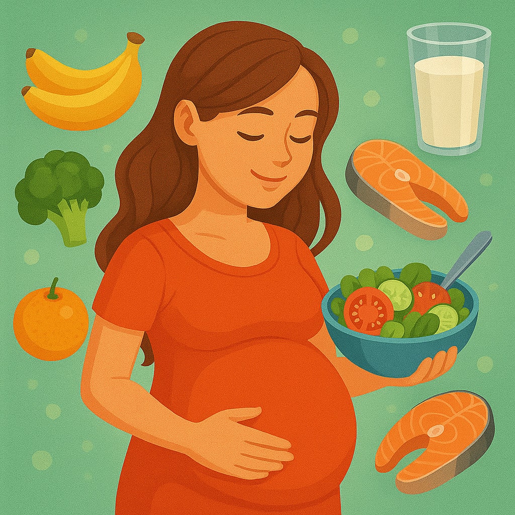 Чому важливо правильно харчуватися під час вагітності? - HealthLine 1