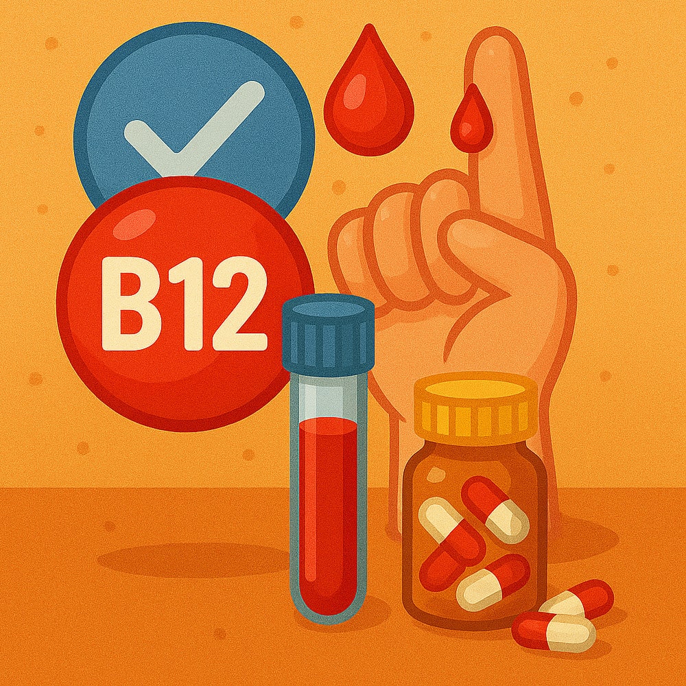 Чому важливо регулярно перевіряти рівень вітаміну B12? - HealthLine 1