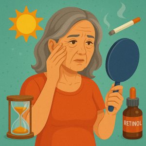 Чому відбувається передчасне старіння шкіри? - HealthLine 27