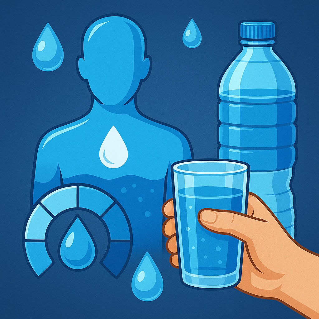Важливість водного балансу: скільки води потрібно вживати щодня? - HealthLine 1