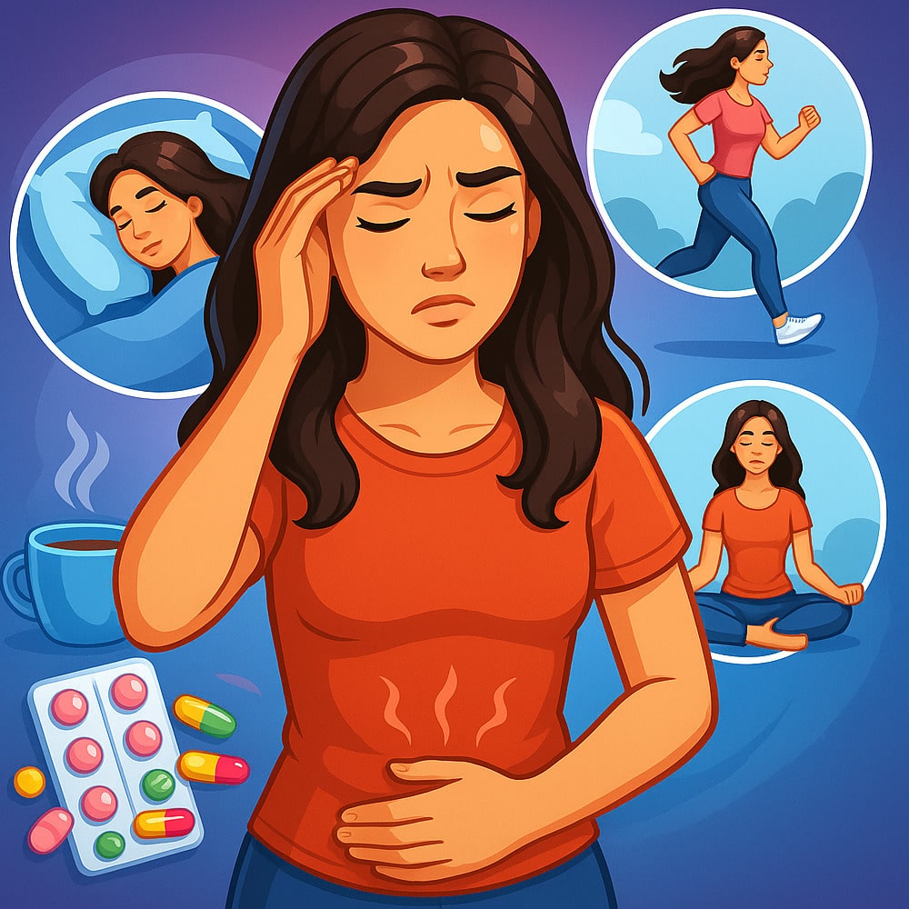 Як боротися з ПМС і покращити самопочуття? - HealthLine 1
