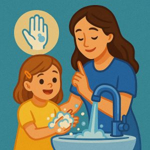 Як навчити дитину правильно мити руки? - HealthLine 5