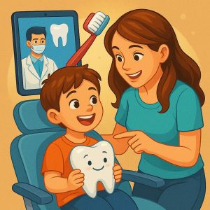 Як підготувати дитину до візиту до стоматолога? - HealthLine 25