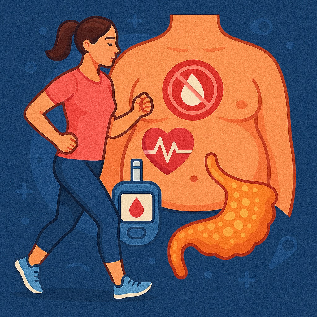 Значення фізичної активності в боротьбі з метаболічним синдромом - HealthLine 1