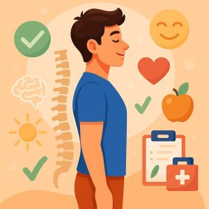 Чому правильна постава є важливою для загального самопочуття? - HealthLine 1