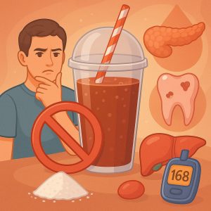 Чому слід обмежувати вживання солодких напоїв? - HealthLine 3
