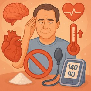 Чому важливо контролювати рівень артеріального тиску? - HealthLine 1