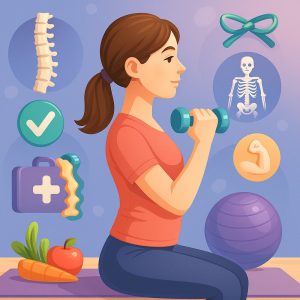 Фізичні вправи для поліпшення осанки та профілактики сколіозу - HealthLine 1