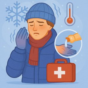 Надання першої допомоги при обмороженнях - HealthLine 5