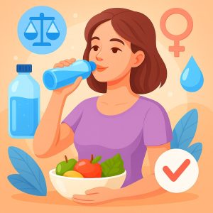 Здоров'я жінок і роль водного балансу: скільки пити води на день? - HealthLine 23
