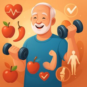 Значення фізичних вправ для здорового старіння - HealthLine 23